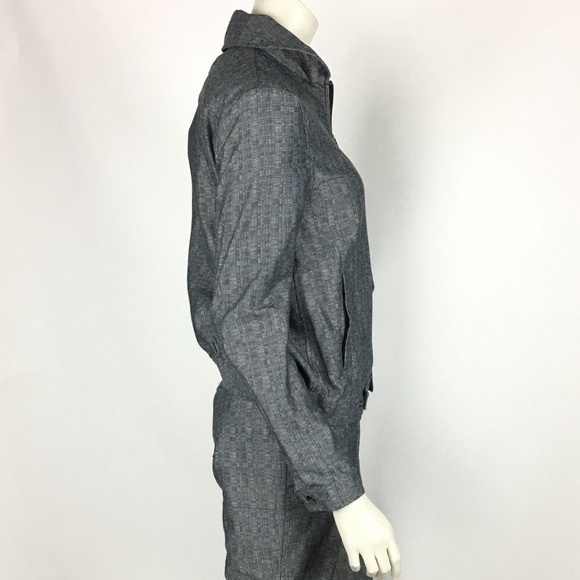 Derek Lam Utility Cropped Trouser Jacket Set - Picture 3 of 8